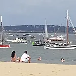 T2 Tres Belle Vue Bassin Avec Balcon 100 M Apartman Arcachon